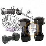 Bolt amd nut for shoe bulldozer Bolt amd nut for shoe bulldozer
